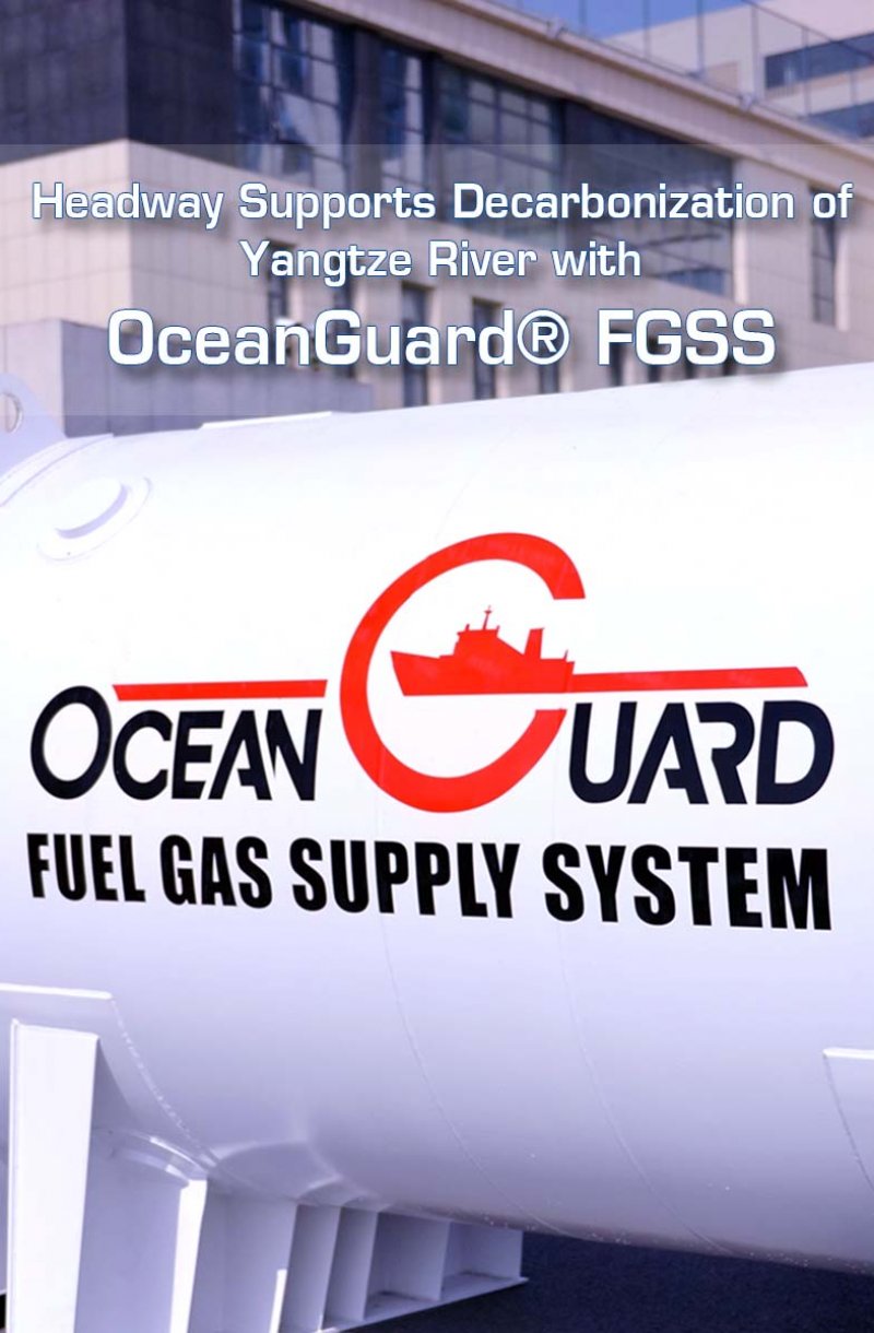 Headway Supports Decarbonization of Yangtze River with OceanGuard® FGSS